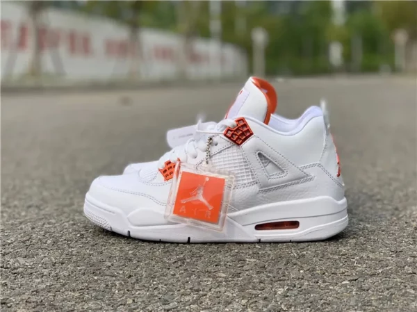 Air Jordan 4 University orange - Replica shoes