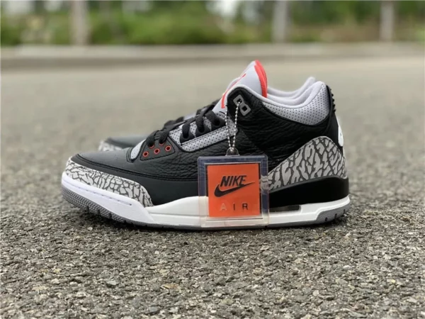 Air Jordan 3 OG Black Cement - 2019-06-06 - Replica shoes