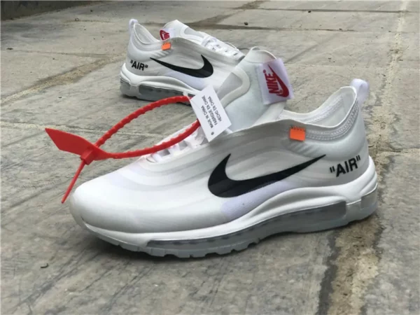 OFF-WHITE x NIKE Air Max 97 the ten OW - Replica shoes