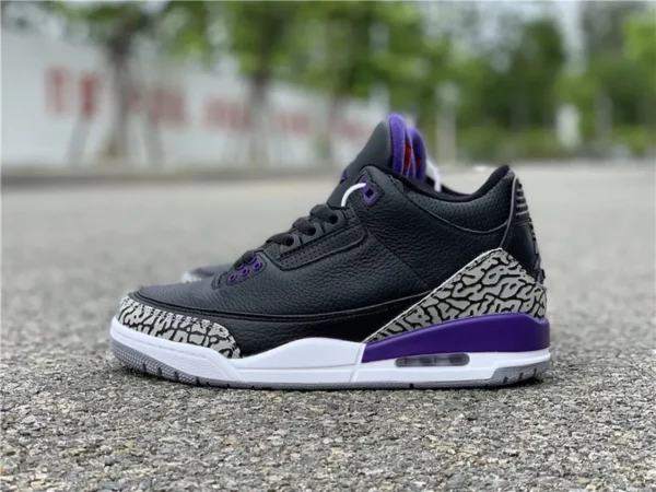 Air Jordan 3 Court Purple - Replica shoes