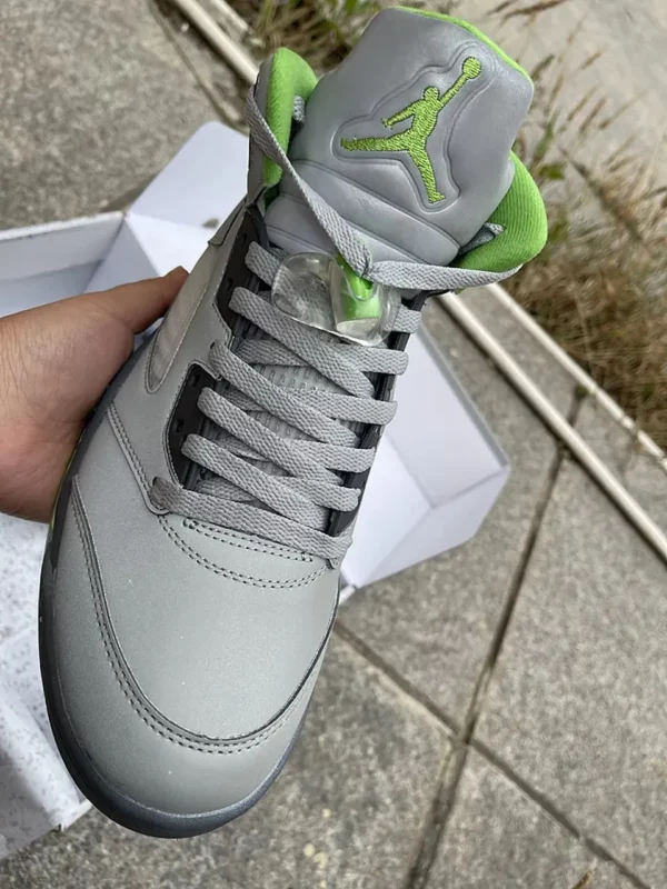 Air Jordan 5 Green Bean-04 - Replica shoes