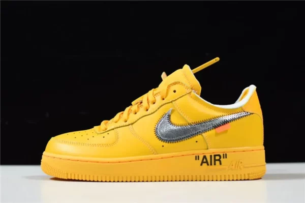 Off-White x Nike Air Force 1 Low University Gold - Replica shoes