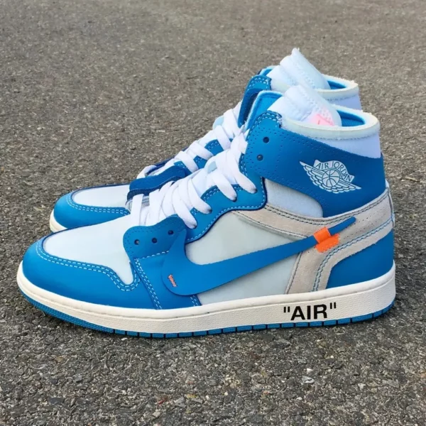 OFF-WHITE x Air Jordan 1 Powder Blue - 2018-10-13 - Replica shoes