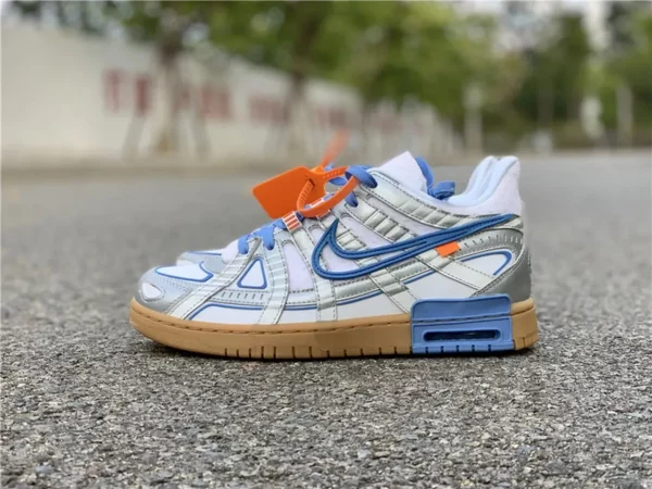 OFF-WHITE x Nike Air Rubber Dunk University Blue - Replica shoes