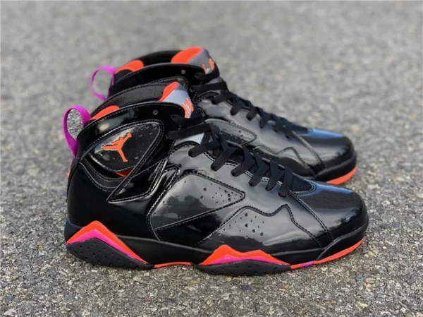 Air Jordan 7 WMNSBlack Patent Leather - 2019-09-03 - Replica shoes