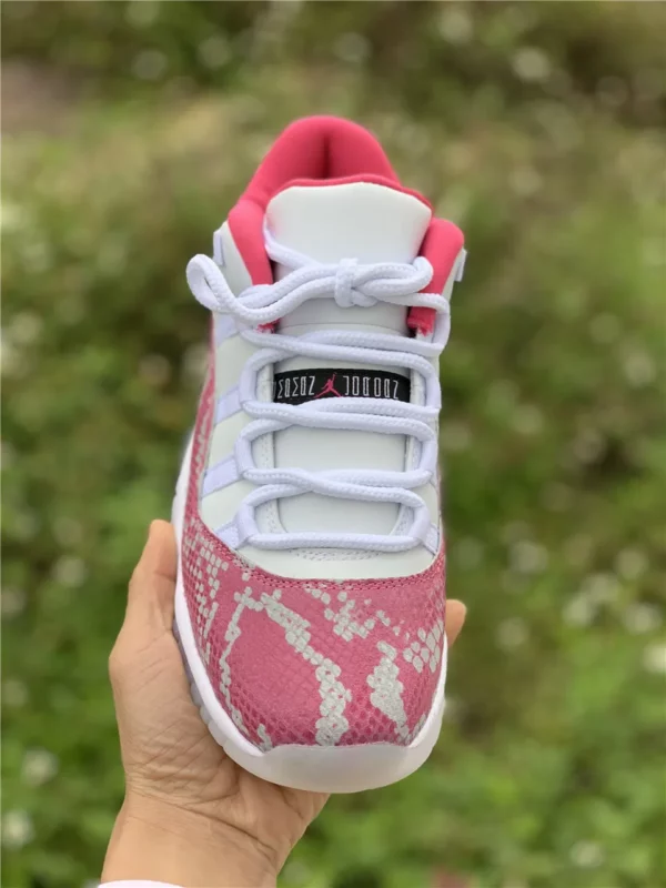 Air Jordan 11 Low WMNS Pink Snakeskin - 2019-03-19 - Replica shoes