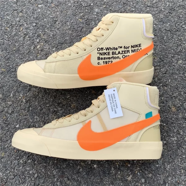 Nike Blazer Mid Off-White All Hallows Eve - Replica shoes