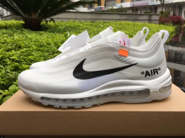 OFF-WHITE x NIKE Air Max 97 the ten OW - Replica shoes