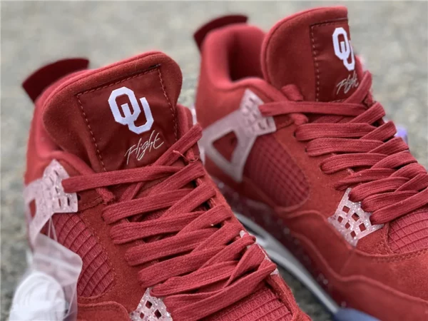 Air Jordan 4 The Oklahoma Sooners PE - 2019-05-14 - Replica shoes