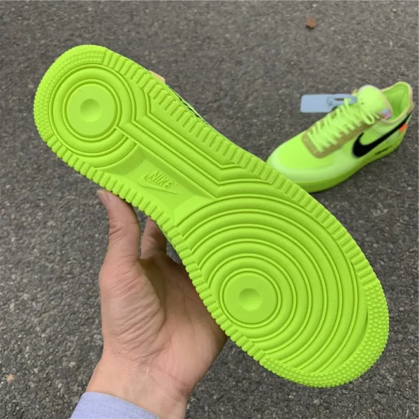 OFF-WHITE x Nike Air Force 1 Volt - Replica shoes