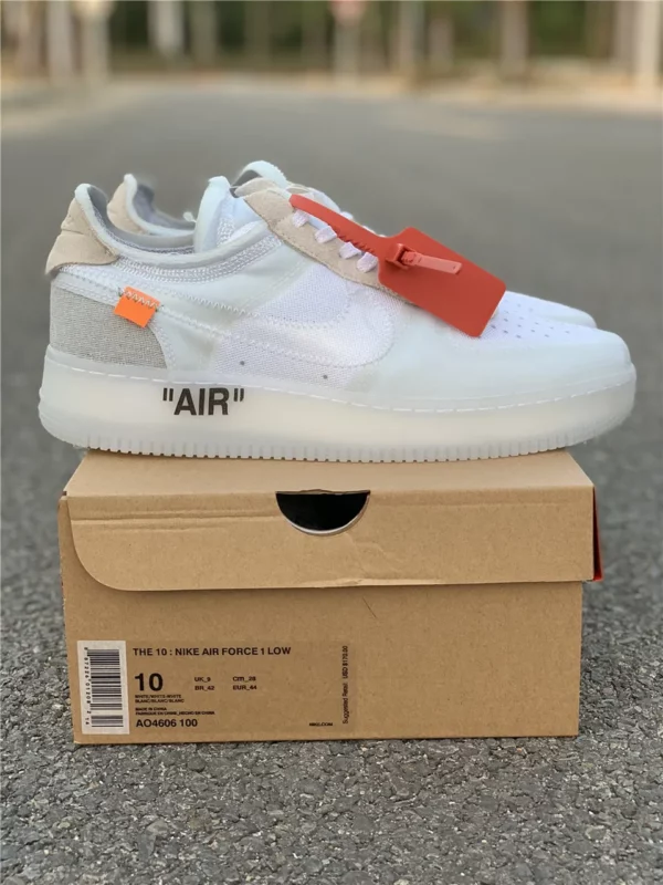 OFF-WHITE x Nike Air Force 1 LOW OW AF1 - Replica shoes