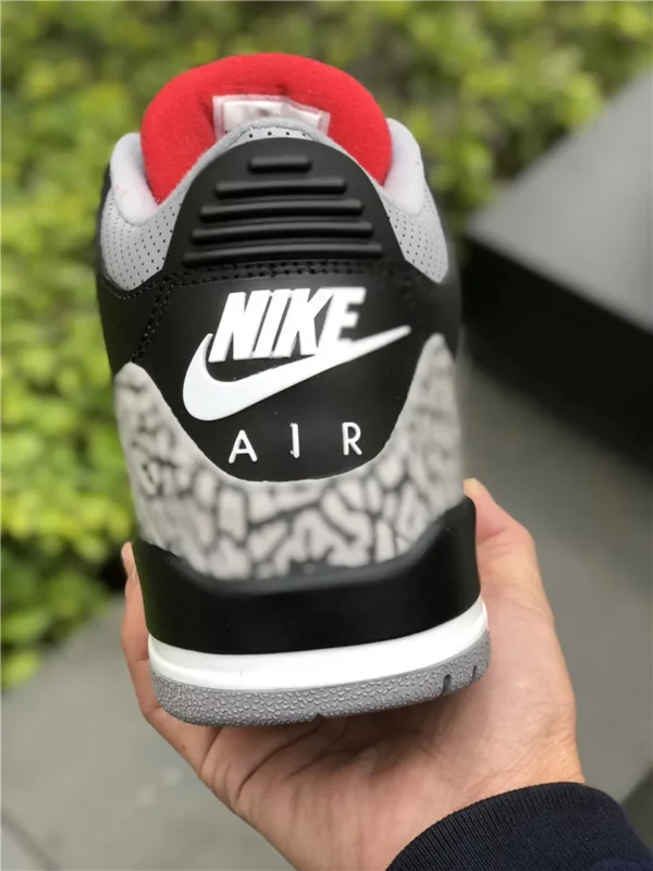 Air Jordan 3 OG Black Cement - 2018-03-02 - Replica shoes