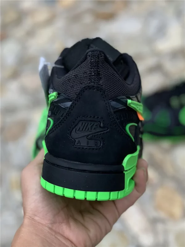 OFF-WHITE x Nk Air Rubber Dunk Green Strike-02-15 - Replica shoes