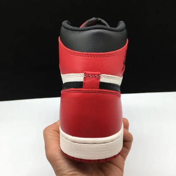 Air Jordan 1 Retro High OG Bred Toe - 2018-05-07 - Replica shoes