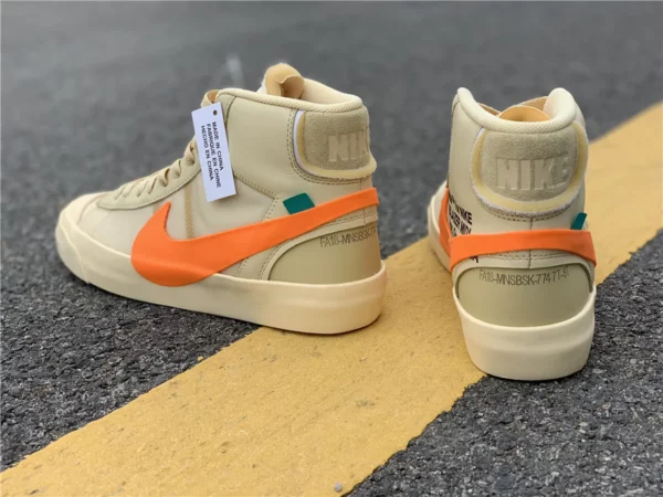 Nike Blazer Mid Off-White All Hallows Eve - Replica shoes