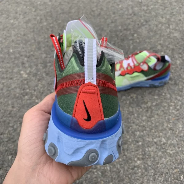 Undercover x Nike React Element 87 Volt Blue - 2019-01-24 - Replica shoes