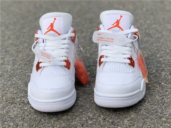 Air Jordan 4 University orange - Replica shoes