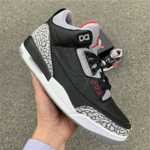 Air Jordan 3 OG Black Cement - 2019-06-06 - Replica shoes