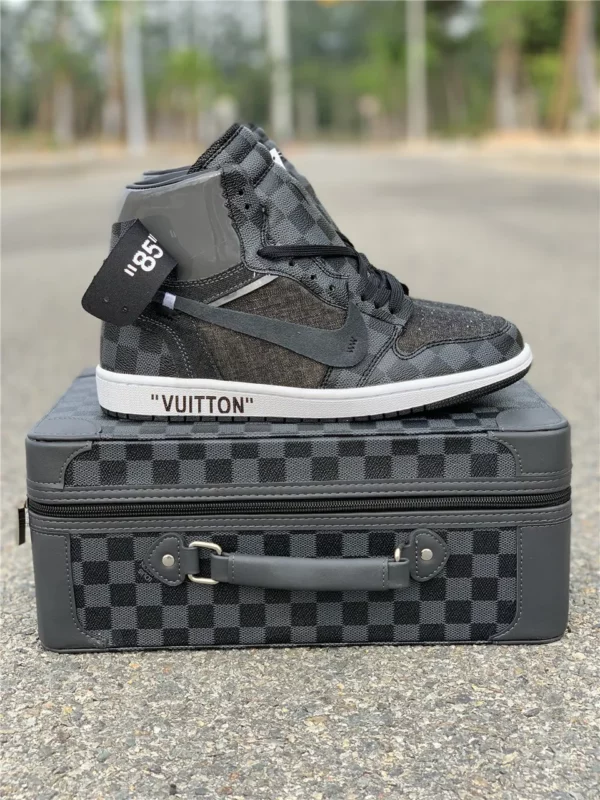 OFF-WHITE x LV x Air Jordan 1 - 2018-11-06 - Replica shoes