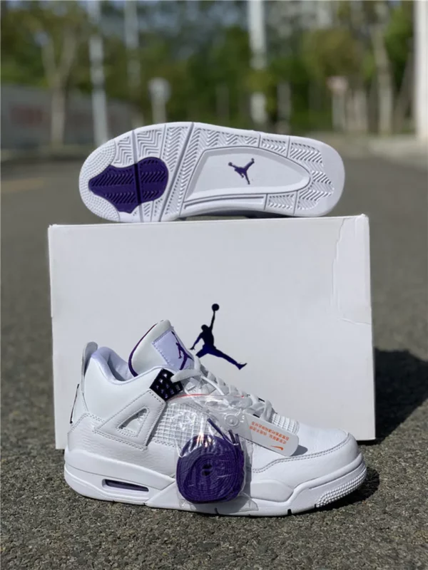 Air Jordan 4 Court Purple - Replica shoes