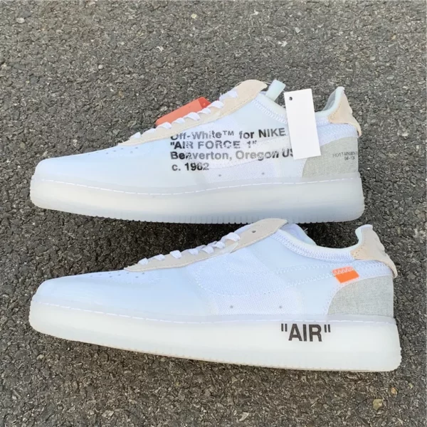 OFF-WHITE x Nike Air Force 1 LOW OW AF1 - Replica shoes