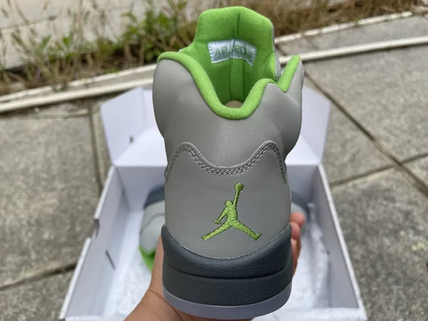 Air Jordan 5 Green Bean-04 - Replica shoes