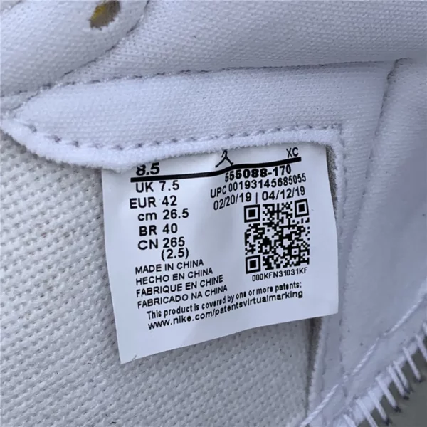 Air Jordan 1 First Class Flight - 2019-08-26 - Replica shoes