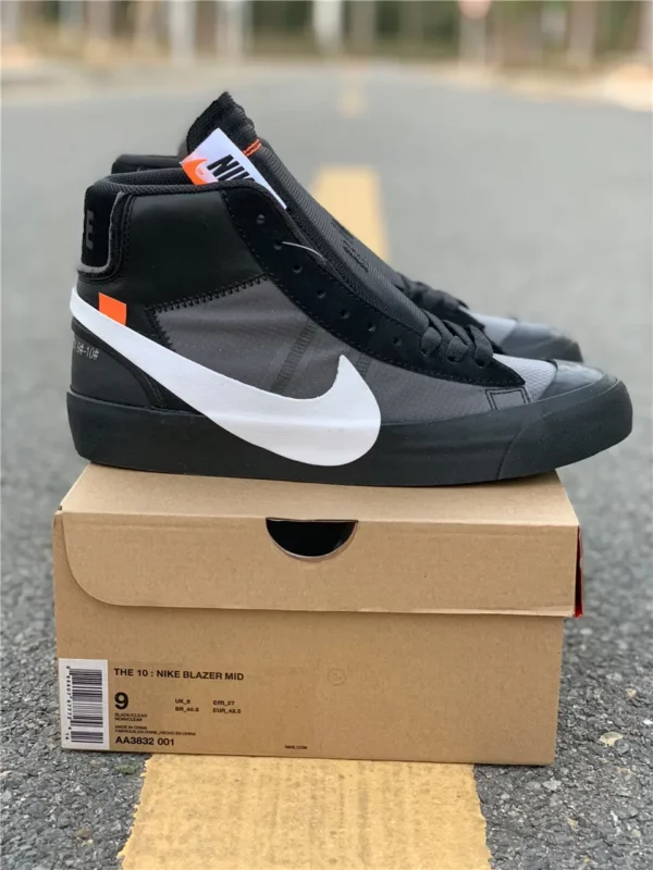 Off White x Nike Blazer OW-02 - Replica shoes