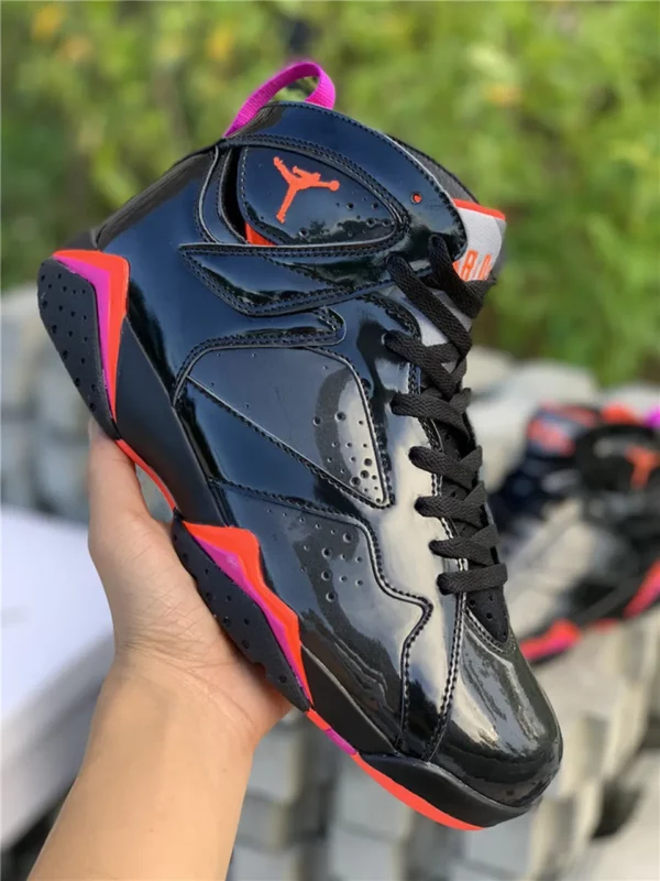 Air Jordan 7 WMNSBlack Patent Leather - 2019-09-03 - Replica shoes