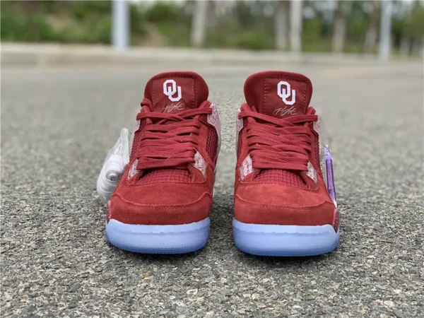 Air Jordan 4 The Oklahoma Sooners PE - 2019-05-14 - Replica shoes