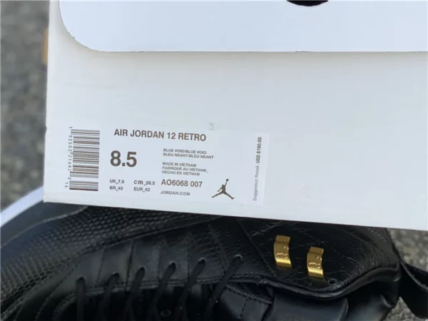 WMNS Air Jordan 12 Midnight Black - 2019-09-28 - Replica shoes