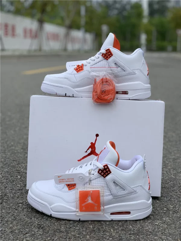 Air Jordan 4 University orange - Replica shoes