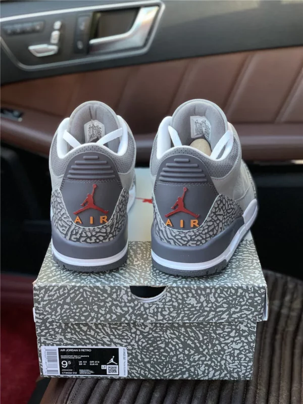 Air Jordan 3``Cool Gray'' - Replica shoes