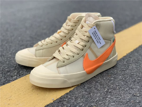 Nike Blazer Mid Off-White All Hallows Eve - Replica shoes