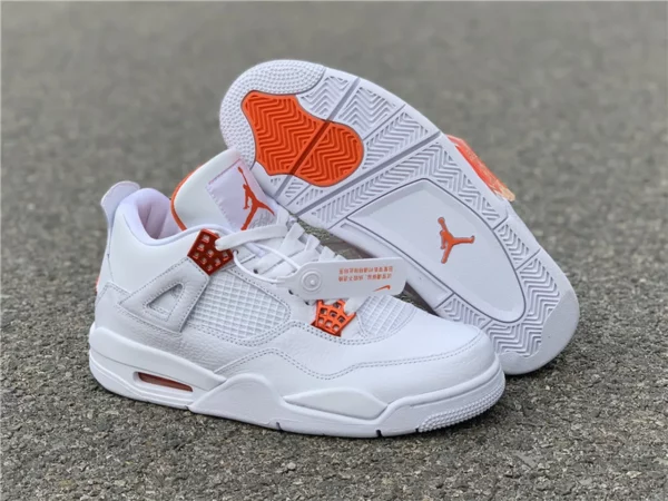 Air Jordan 4 University orange - Replica shoes