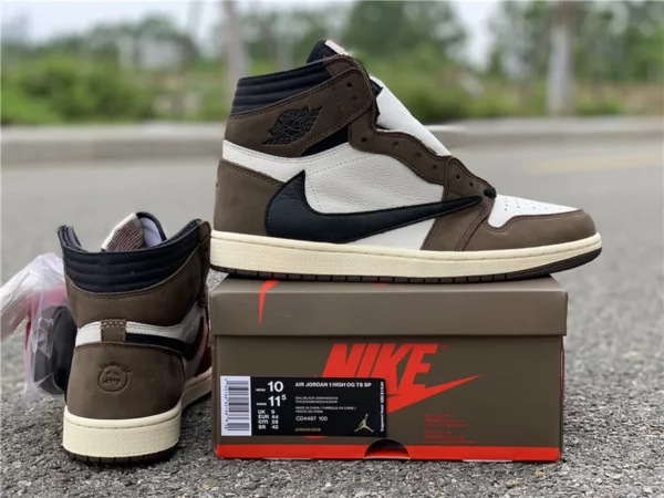 Travis Scott x Air Jordan 1 High OG - 2019-06-06 - Replica shoes