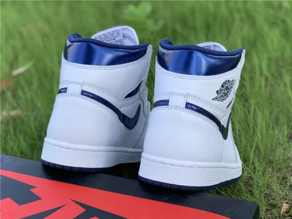 Air Jordan 1 OG Retro High Metallic Navy - Replica shoes