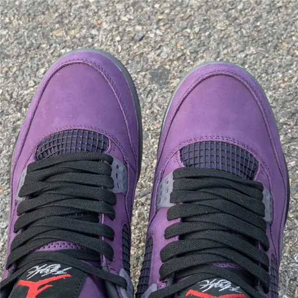 Travis Scott x Air Jordan 4 Purple Suede - 2019-05-15 - Replica shoes