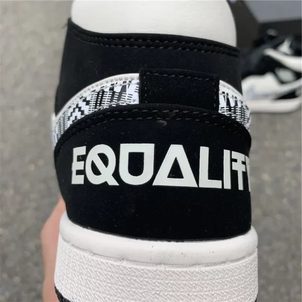 Air Jordan 1 Mid BHM EQUALITY - 2019-03-19 - Replica shoes