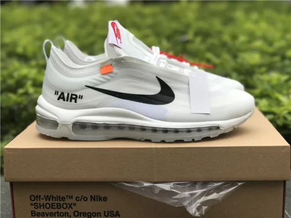 OFF-WHITE x NIKE Air Max 97 the ten OW - Replica shoes