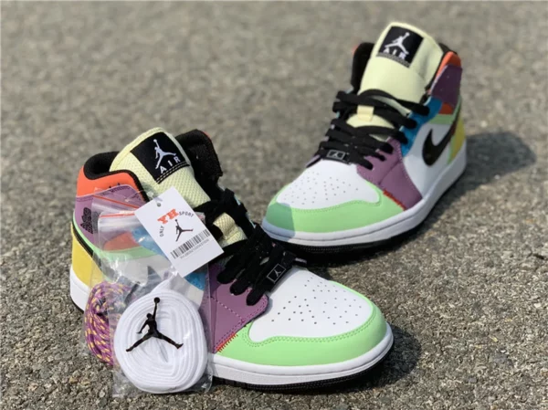 Air Jordan 1 Mid Multicolor - Replica shoes