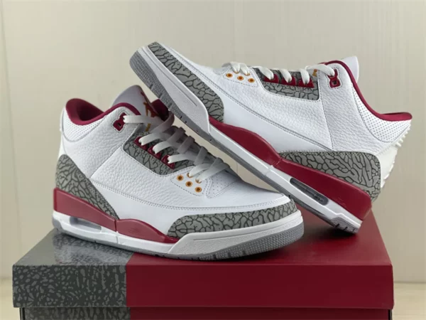 Air Jordan 3 Cardinal Red-04-09 - Replica shoes