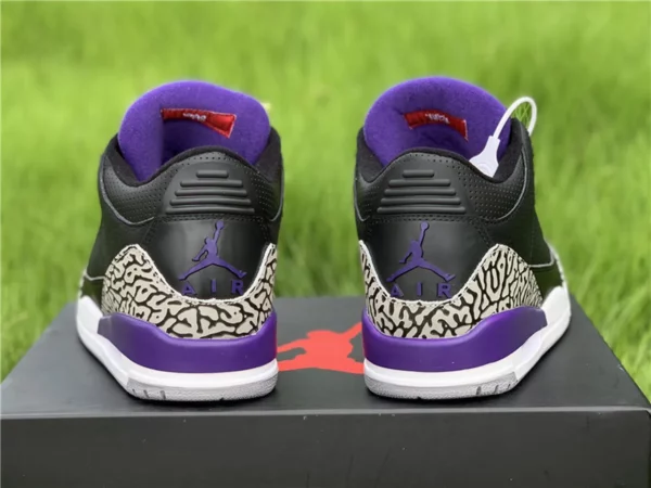 Air Jordan 3 Court Purple - Replica shoes