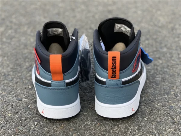 Facetasm x Air Jordan 1 Mid Fearless - 2019-12-04 - Replica shoes