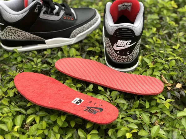 Air Jordan 3 OG Black Cement - 2018-03-02 - Replica shoes