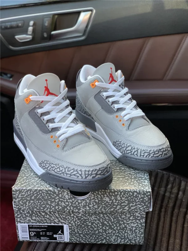 Air Jordan 3``Cool Gray'' - Replica shoes