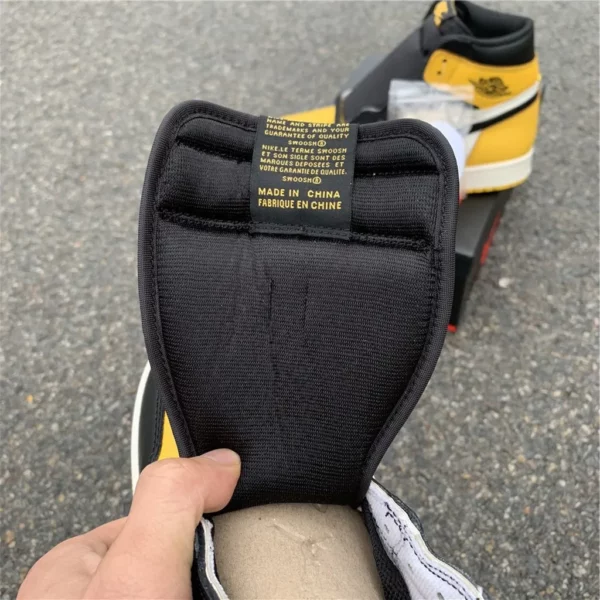 Air Jordan 1 Yellow Toe - 2019-04-21 - Replica shoes