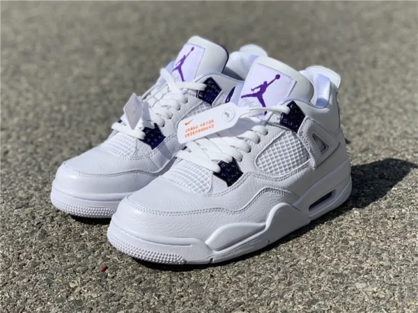 Air Jordan 4 Court Purple - Replica shoes