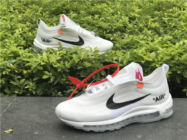 OFF-WHITE x NIKE Air Max 97 the ten OW - Replica shoes