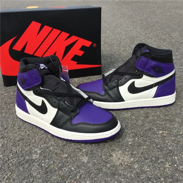 Air Jordan 1 Court Purple AJ1 - 2018-07-28 - Replica shoes